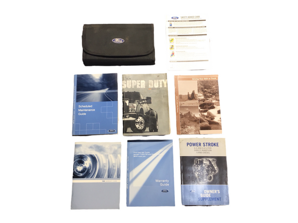 2010 Ford F-250 F-350 F-450 F-550 User Guide Owner's Manual w/ Case Diesel 6.4L