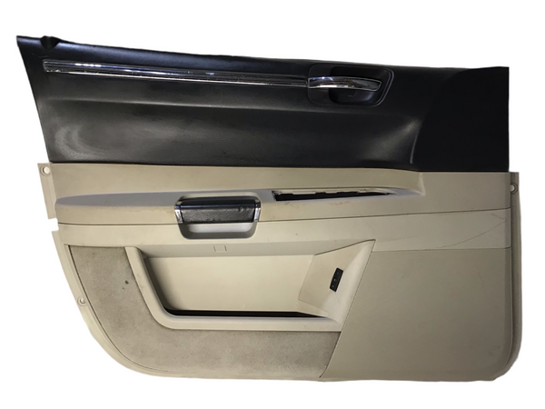 2005 2006 2007 2008 2009 2010 Chrysler 300 Door Panel Trim Cover Left Front Tan/Black