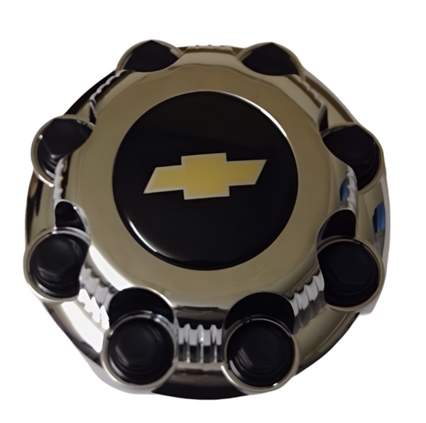 Chevrolet Silverado 2500 Express Van 2500 3500 Black Chrome Center Hub Cap 9597163 8 LUGS CAP Single Rear Wheel
