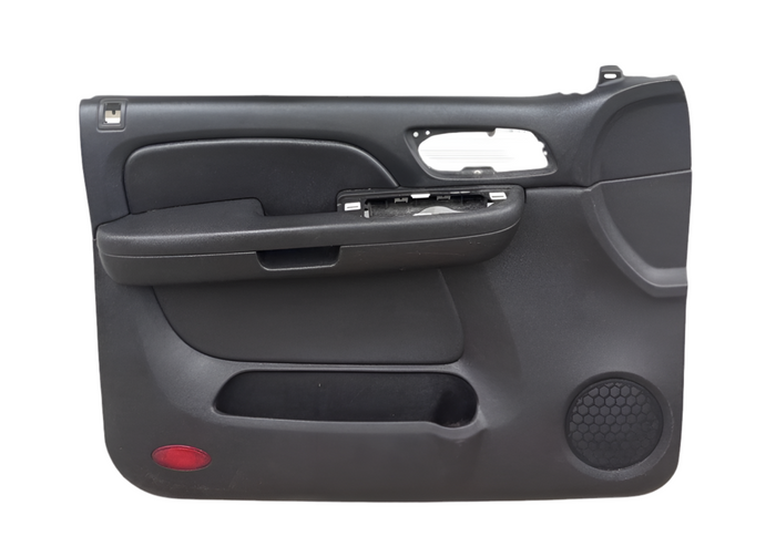 2007 2008 2009 Chevy Silverado Tahoe Avalanche Suburban Yukon Front Left Door Panel Trim Black
