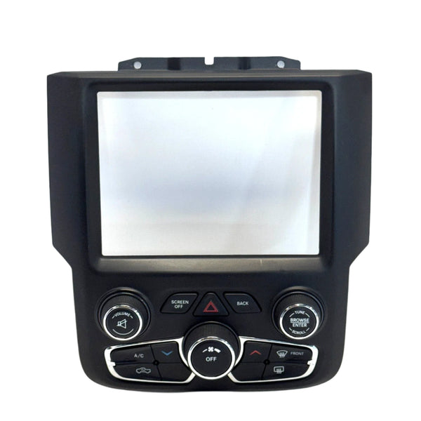 2013 2014 2015 2016 2017 2018 Ram 1500 A/C Control Temperature Panel Single Zone Radio Bezel