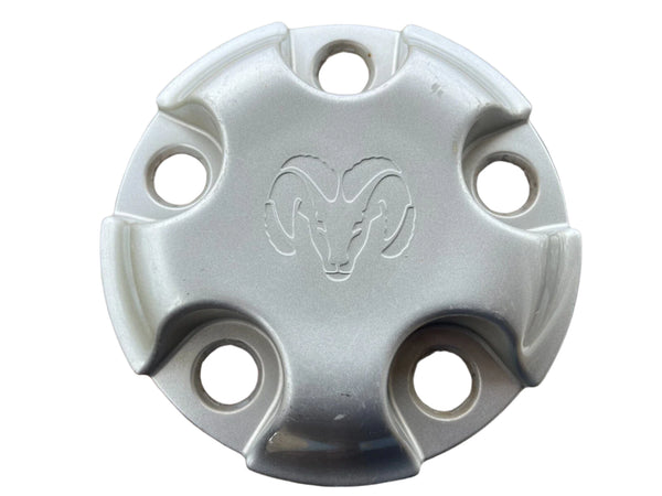 2002 2003 2004 2005 2006 2007 2008 Dodge Ram 1500 5 Lug Silver OEM Wheel Center Cap 52106536AC