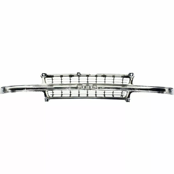 1999-2002 Chevy Silverado 1500 1999-2006 Tahoe Suburban Chrome Grille w/ Black Insert