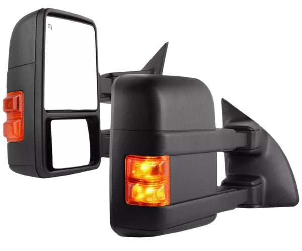 1999-2007 Ford F-250 F-350 F-450 F-550 Super Duty Power Heated Signal Tow Mirrors