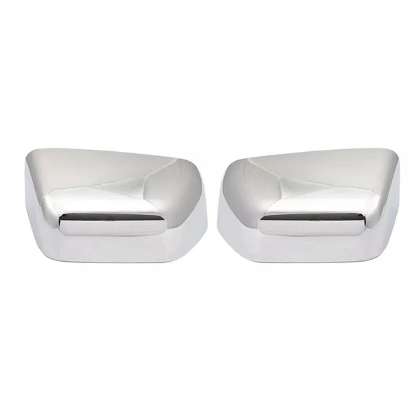 2017-2024 Ford F-250 F-350 F-450 F-550 Top Half Chrome Mirror Covers Pair Set Towing