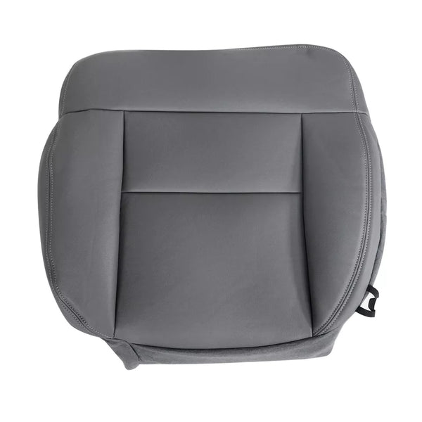 2004 2005 2006 2007 2008 Ford F150 XLT Driver Bottom Top Leather Seat Cover Gray Grey