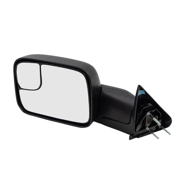 1994-2002 Dodge Ram 1500 2500 3500 Pickup Truck Manual Tow Mirror Flip Up Textured Left LH Driver