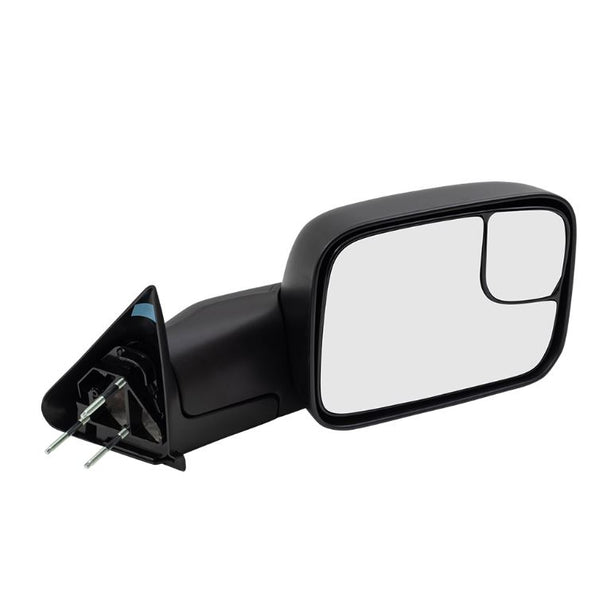 1994-2002 Dodge Ram 1500 2500 3500 Pickup Truck Manual Tow Mirror Flip Up Textured Right RH Passenger