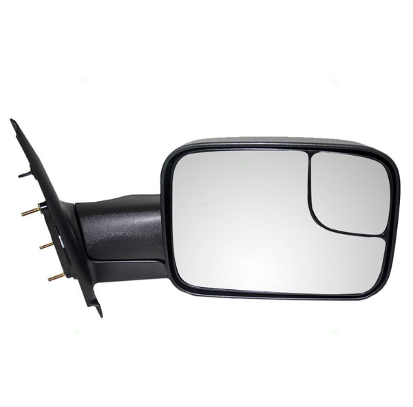 2002-2010 Dodge Ram 1500 2500 3500 Right Passenger RH Side Manual Tow Mirror Flip-Up Textured