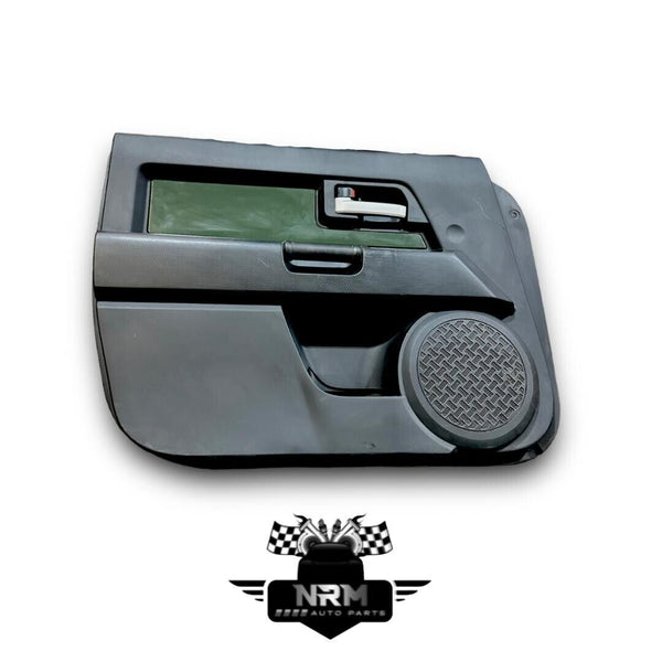 2007-2014 Toyota FJ Cruiser Front Driver Door Panel Gray/Green 67620-35B32-P1 *