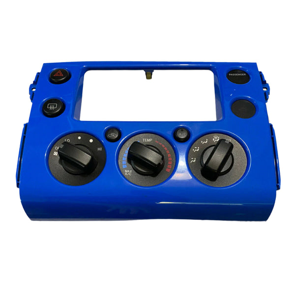 2007 2008 2009 2010 Toyota FJ Cruiser Climate Control Panel Temperature Unit A/C Heater Blue
