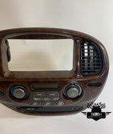 01 02 03 04 Toyota Sequoia A/C Control Temperature Panel Heater Climate Wood