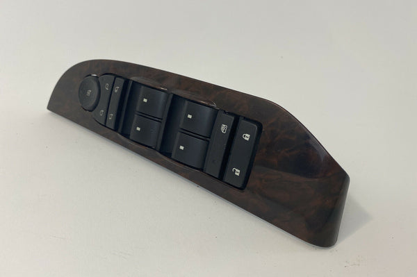 07 08 09 10 11 12 13 Cadillac Escalade Window Switch Master Control Woodgrain