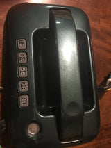 04 05 06 07 08 Ford F-150 Front Left Exterior Door Handle w/ Key Pad Green PTM
