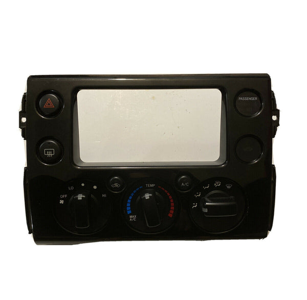 07-10 Toyota FJ Cruiser Climate Control Panel Temperature Unit A/C Heater Black