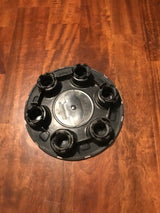 1999-2003 Chevrolet Silverado Tahoe Suburban Silver Wheel Center Cap damaged