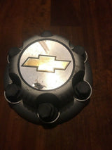 1999-2010 Chevrolet Silverado 1500 Tahoe Suburban Silver Wheel Center Cap 6-lug*