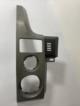09 10 11 12 13 14 Ford F-150 Left Center Vent Dash Insert Trim Bezel Vent Silver