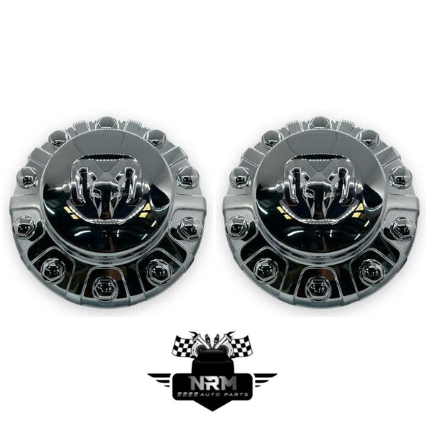 2019-2022 Dodge Ram 4500 5500 2 Rear Wheel Center Cap Chrome 6pg04trmab