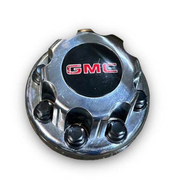 2001 2002 2003 2004 2005 2006 2007 GMC Sierra 3500 Dually Rear Wheel Center Cap Cover 8 Lug Chrome