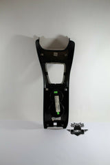 06 07 08 09 10 Hummer H3 Center Console Shifter Bezel Cup Holder Trim Silver AT