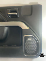 16 17 18 19 Chevy Silverado GMC Sierra 1500 Front Left Door Panel Trim Silver