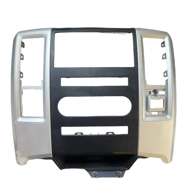 2009 2010 2011 2012 Dodge Ram 1500 2500 3500 Center Dash Radio AC Control Bezel 1eb051sdac*