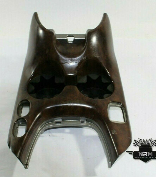 01 02 03 04 05 06 07 Toyota Sequoia Front Center Console Cup Holder Woodgrain *