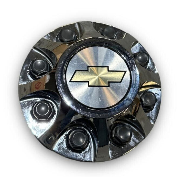 2008 2009 2010 Chevrolet Silverado 3500 HD Dually Front Wheel Center Cap Cover Chrome
