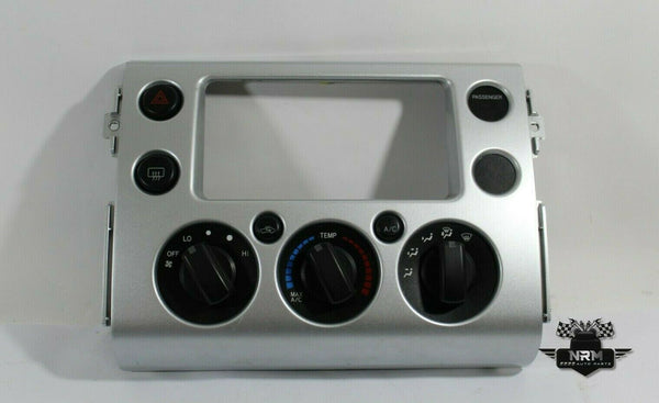07-10 Toyota FJ Cruiser Climate Control Panel Temperature Unit A/C Heater Silver