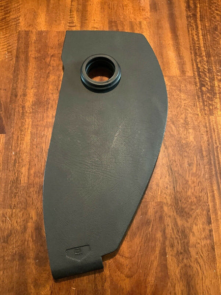 2008 2009 Hummer H2 Black Fuse Box Trim Cover Left Driver Dash Cap End OEM