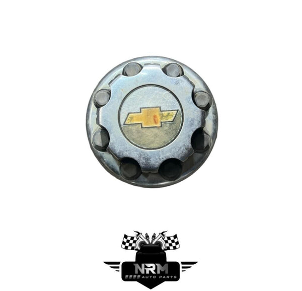 2001 2002 2003 2004 2005 2006 2007 Chevrolet Silverado 3500 Dually Rear Wheel Center Hub Cap Chrome