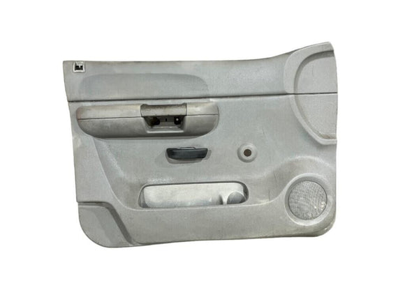 2007 2008 2009 Chevrolet Silverado GMC Sierra Front Left Driver Door Panel Gray Manual