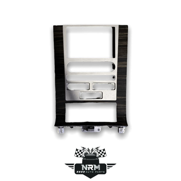 2007 - 2010 Lincoln Navigator Front Center Dash Radio Bezel Trim Woodgrain