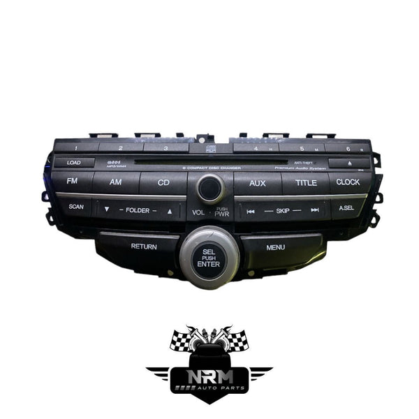 2008 - 2012 Honda Accord Premium Radio 6 CD MP3 39101-te0-a411-m1
