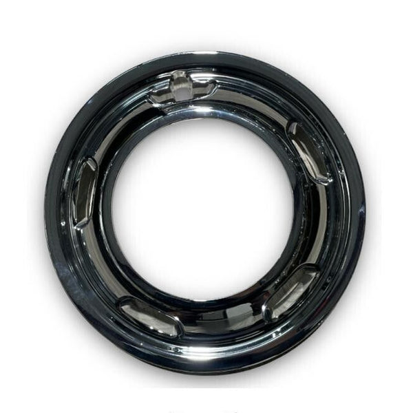 2019 2020 2021 2022 2023 2024 Dodge Ram 3500 Front Outer Dually DRW Simulator Chrome Cap Ring