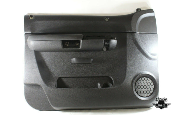 2007-2009 Chevy Silverado GMC Sierra Front Left LF Door Panel Trim Black