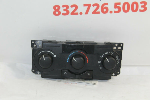 05 06 07 Jeep Grand Cherokee Commander Heater A/C Temperature Climate Control