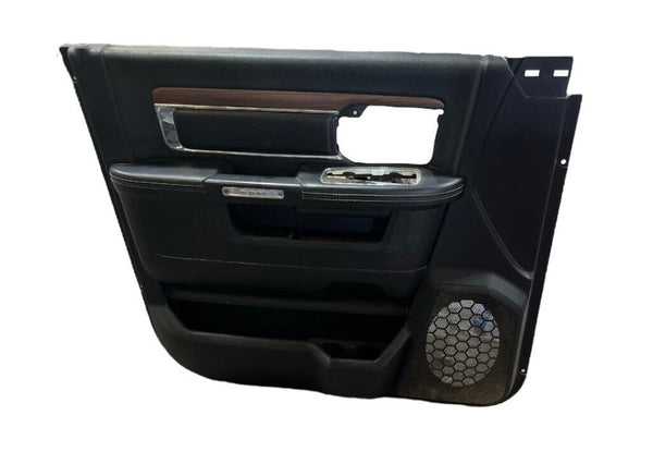 2013 2014 2015 2016 2017 2018 Ram 1500 2500 3500 4500 5500 Front Left Door Panel Black/Woodgrain