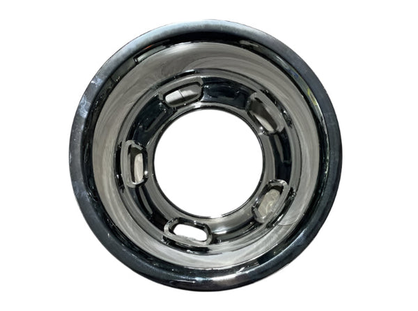 2003 - 2018 Dodge Ram 3500 Rear Wheel Hub Cap Simulator 1 Piece Chrome