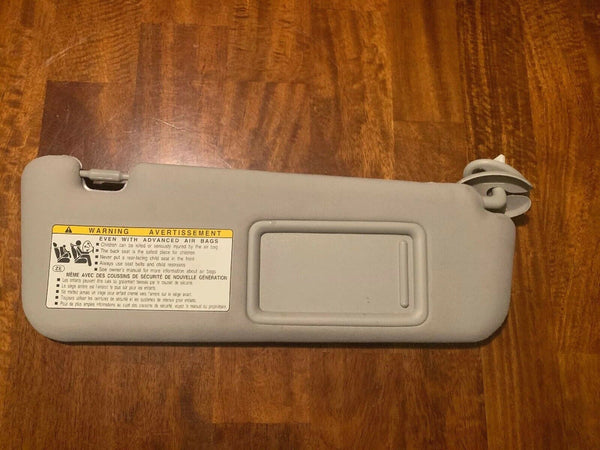 Lexus ES350 14 15 16 Sunvisor Right Passengers Drivers Gray Grey Sun Shade