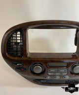 01 02 03 04 Toyota Sequoia A/C Control Temperature Panel Heater Climate Wood
