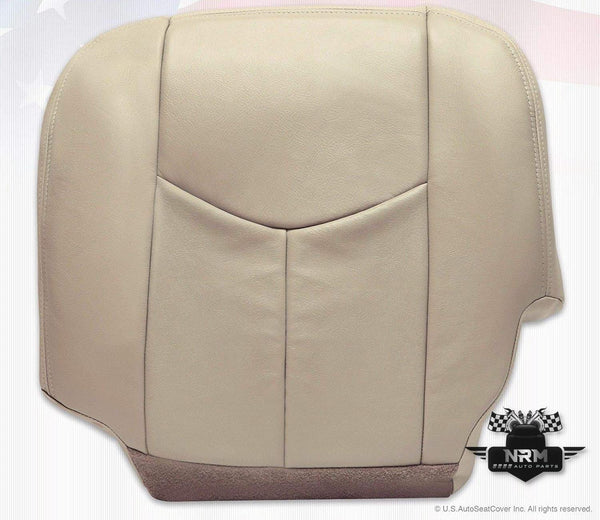 2003 2004 2005 2006 2007 Chevrolet GMC Tahoe Suburban Yukon Driver Left Bottom Leather Seat Cover Shale Tan