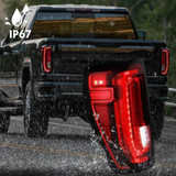 2019 2020 2021 2022 2023 2024 GMC Sierra Denali 1500 2500 3500 Left Taillight LED Left Driver LH