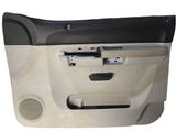 2009-2013 Chevrolet Silverado Sierra Front Right Passenger Door Panel Trim Tan/Black