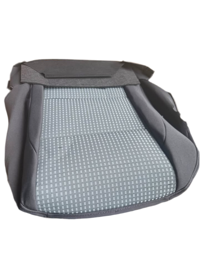 2005 2006 2007 Nissan Titan SE Front Driver Left Seat Bottom Cover Cloth Gray/Black