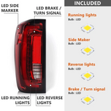 2019 2020 2021 2022 2023 2024 GMC Sierra Denali 1500 2500 3500 Left Taillight LED Left Driver LH