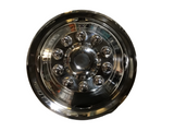 1988 1989 1990 1991 1992 1993 1994 1995 1996 1997 1998 Ford F-450 Front & Rear 16" Wheel Simulators Snap-On Stainless Steel Dually Dual Wheel 10 Lug