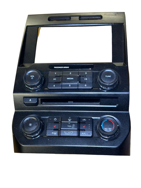 2016 Ford F-150 Radio Temperature Control Panel Bezel gl3t-18e243-cdb