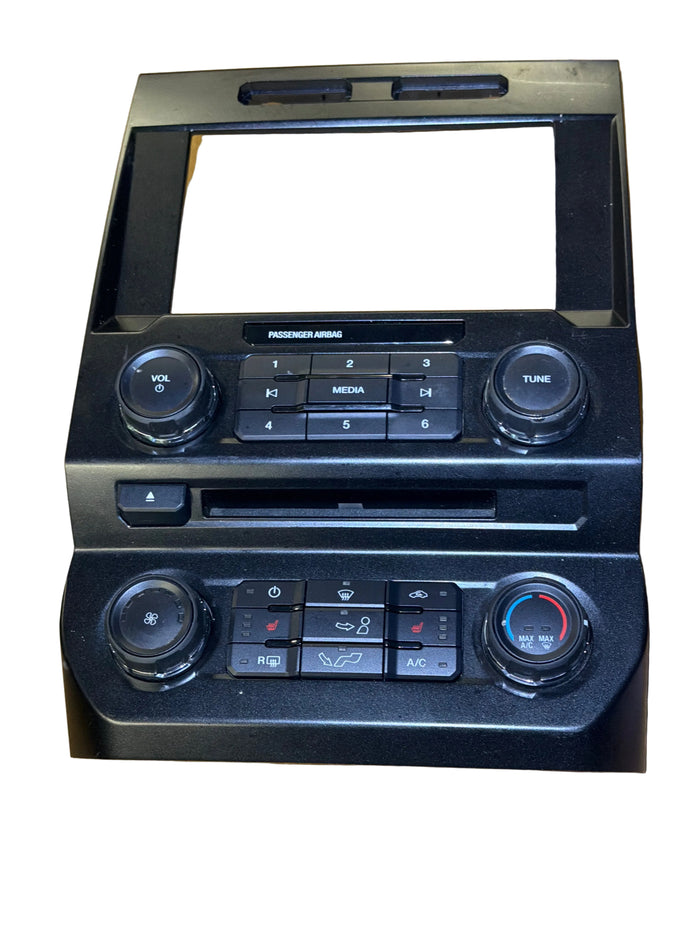 2016 Ford F-150 Radio Temperature Control Panel Bezel gl3t-18e243-cdb